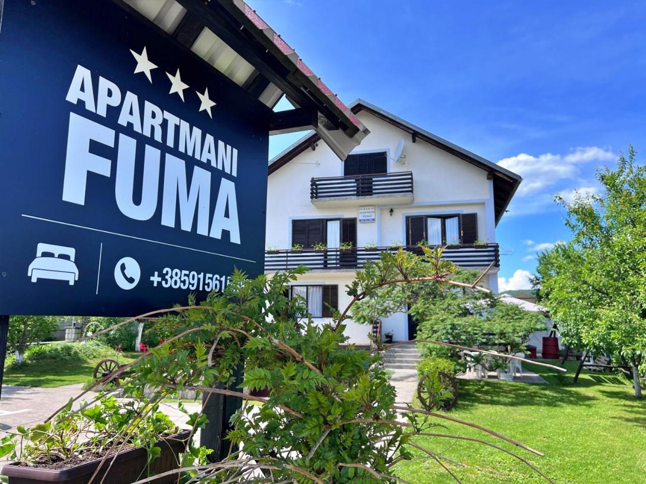 Apartments Fuma Otočac Exterior foto